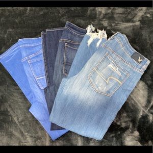 American Eagle Jeans Bundle (size 14 short)